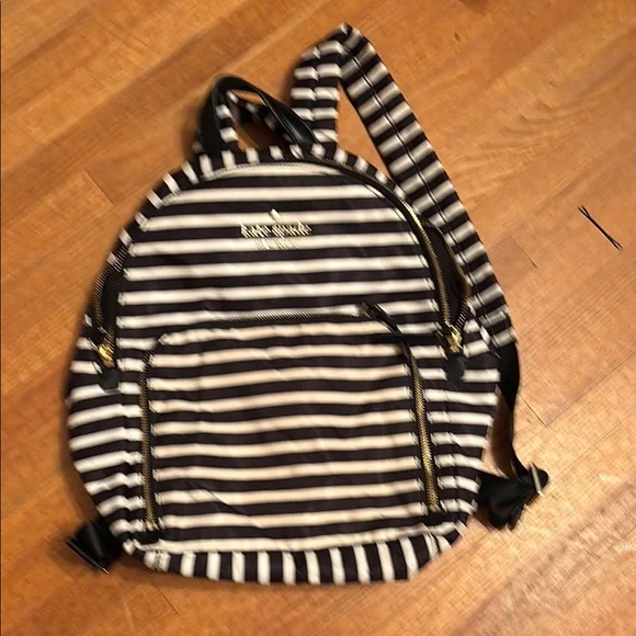kate spade | Bags | Kate Spade Black And White Striped  display picture 2